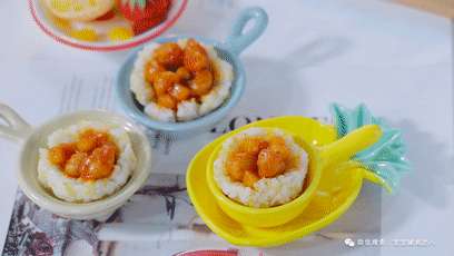 櫻桃肉米飯碗  寶寶輔食食譜的做法-家常味炒菜譜