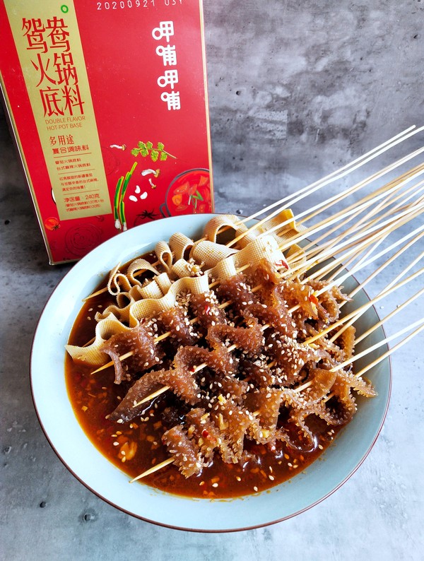 麻辣毛肚豆皮串的做法-麻辣味煮菜譜-易網健康養生網 麻辣毛肚豆皮串的做法-麻辣味煮菜譜