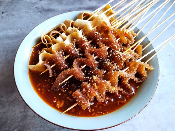 麻辣毛肚豆皮串的做法-麻辣味煮菜譜-易網健康養生網 麻辣毛肚豆皮串的做法-麻辣味煮菜譜