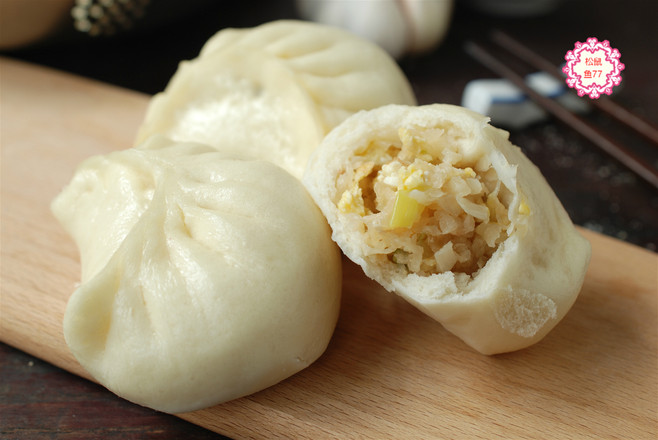 又軟又香的彎月素包子，好吃好看，吃起來沒夠的做法-家常味蒸菜譜