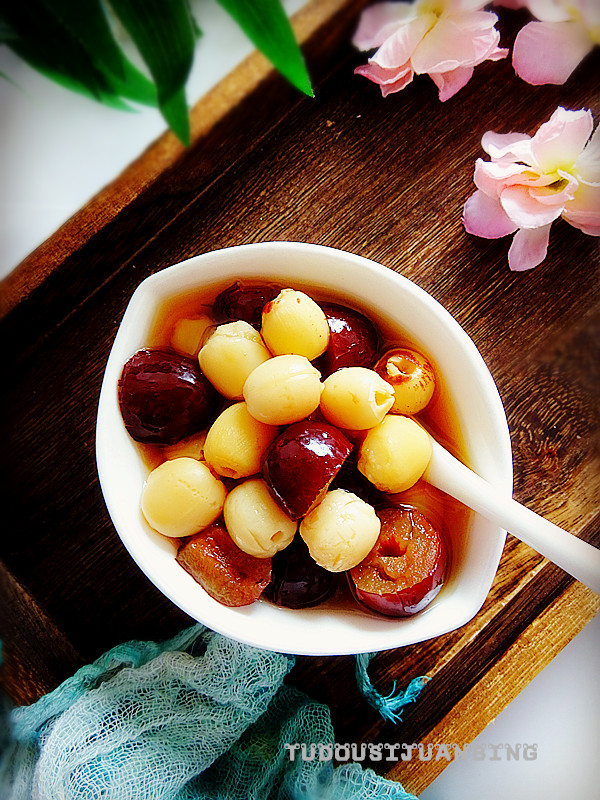 蓮子蒸紅棗的做法-甜味蒸菜譜