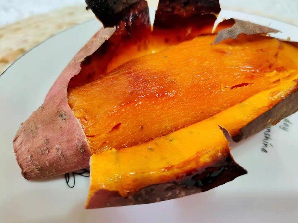 烤蜜薯的做法-甜味烘焙菜譜