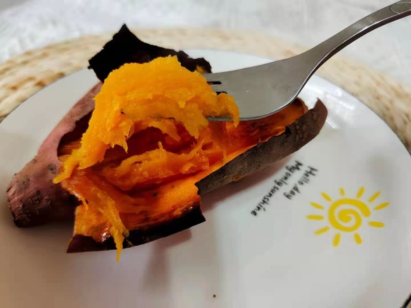 烤蜜薯的做法-甜味烘焙菜譜