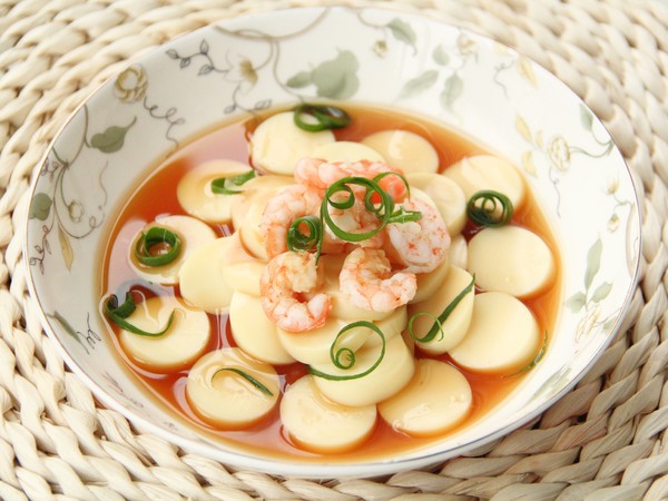 雞蛋豆腐蒸蝦仁的做法-咸鮮味蒸菜譜-易網(wǎng)健康養(yǎng)生網(wǎng) 雞蛋豆腐蒸蝦仁的做法-咸鮮味蒸菜譜