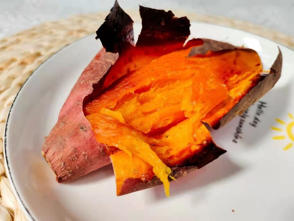 烤蜜薯的做法-甜味烘焙菜譜