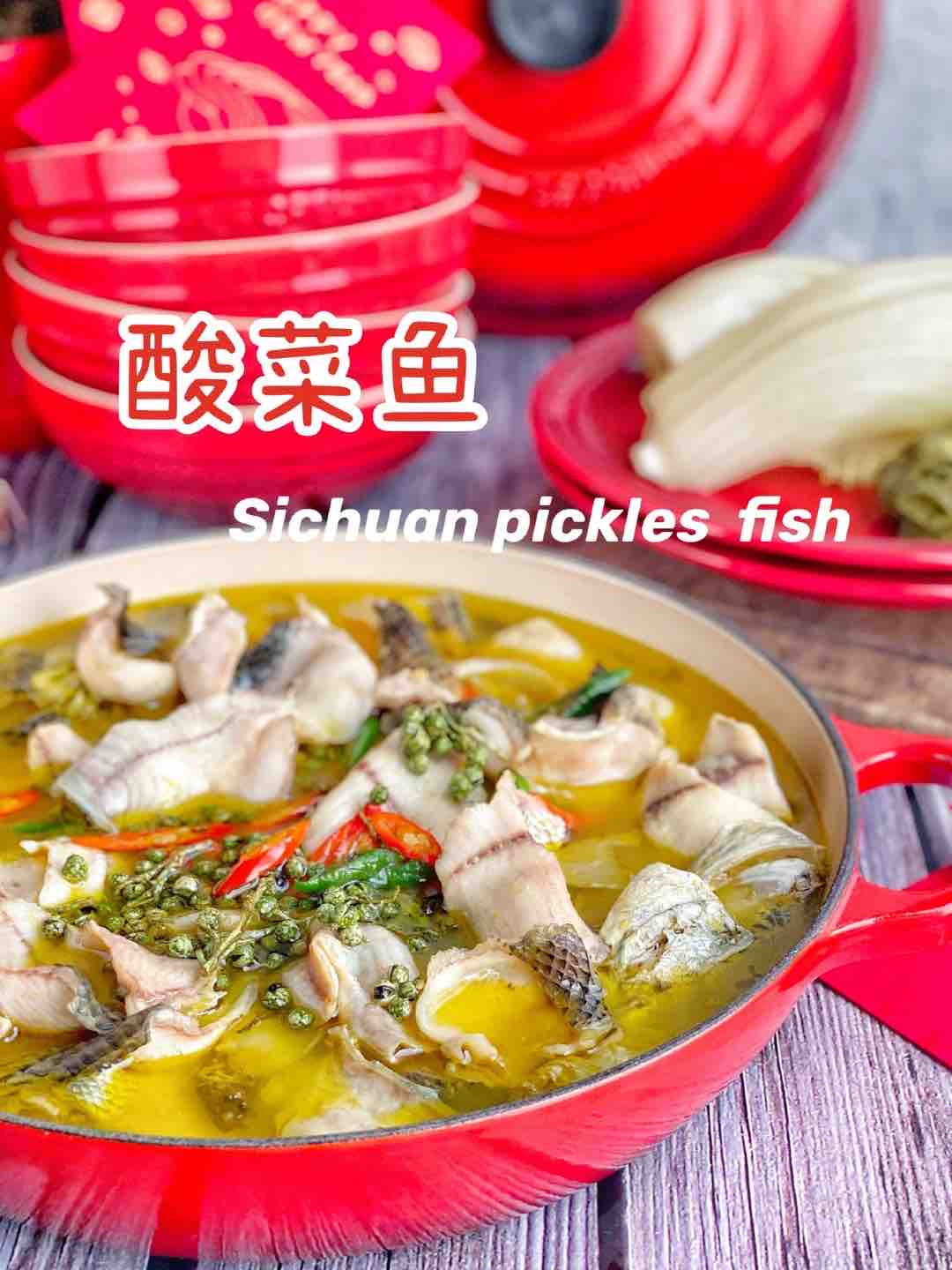 年夜飯必備酸菜魚的做法-麻辣味煮菜譜