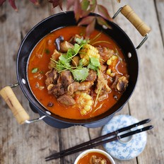 番茄牛腩鍋的做法-酸甜味燉菜譜