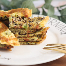 藜麥雞蛋餅的做法-咸鮮味煎菜譜