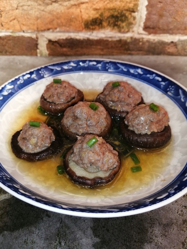 簡簡單單也不失美味~~冬菇蒸肉丸的做法-家常味蒸菜譜