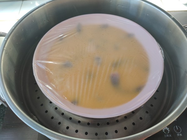 海蠣子蝦仁蒸蛋，鮮味十足超好吃！的做法-咸鮮味蒸菜譜