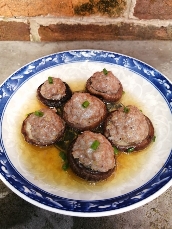 簡簡單單也不失美味~~冬菇蒸肉丸的做法-家常味蒸菜譜