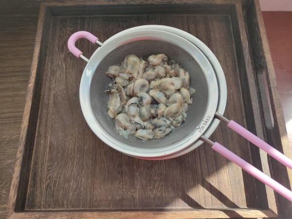 海蠣子蝦仁蒸蛋，鮮味十足超好吃！的做法-咸鮮味蒸菜譜