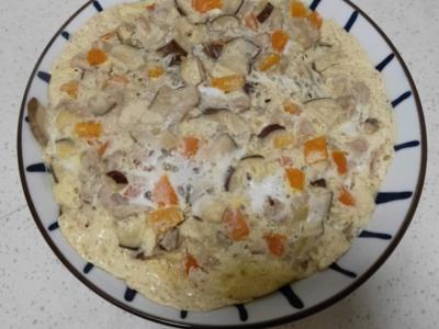 香菇蒸肉末的做法-家常味蒸菜譜