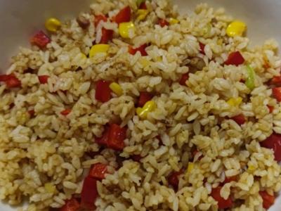 鵝肝炒飯的做法-家常味炒菜譜