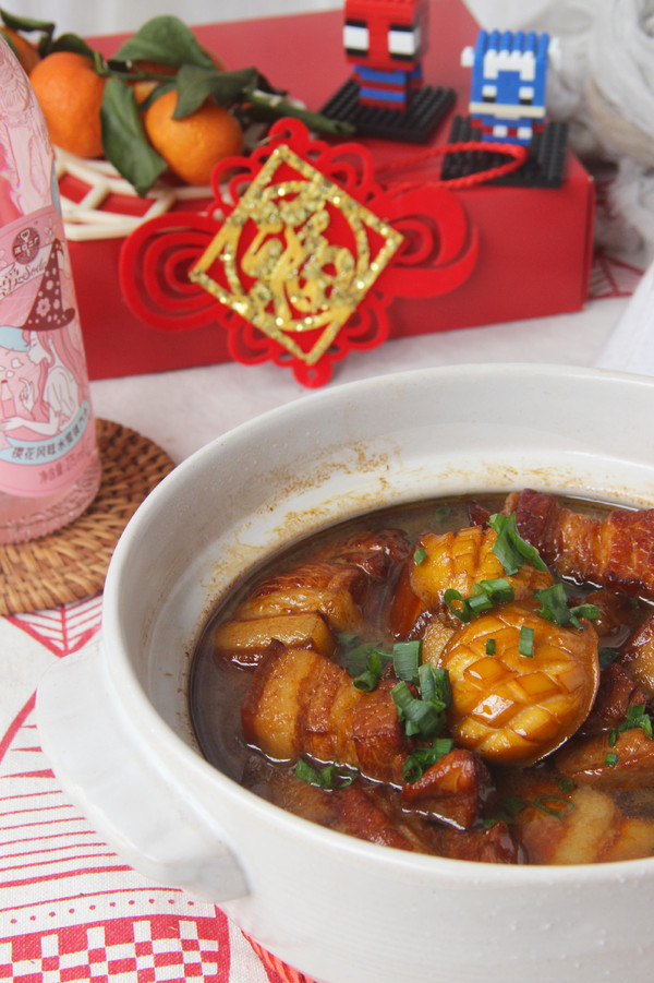 鮑魚紅燒肉的做法-家常味煮菜譜