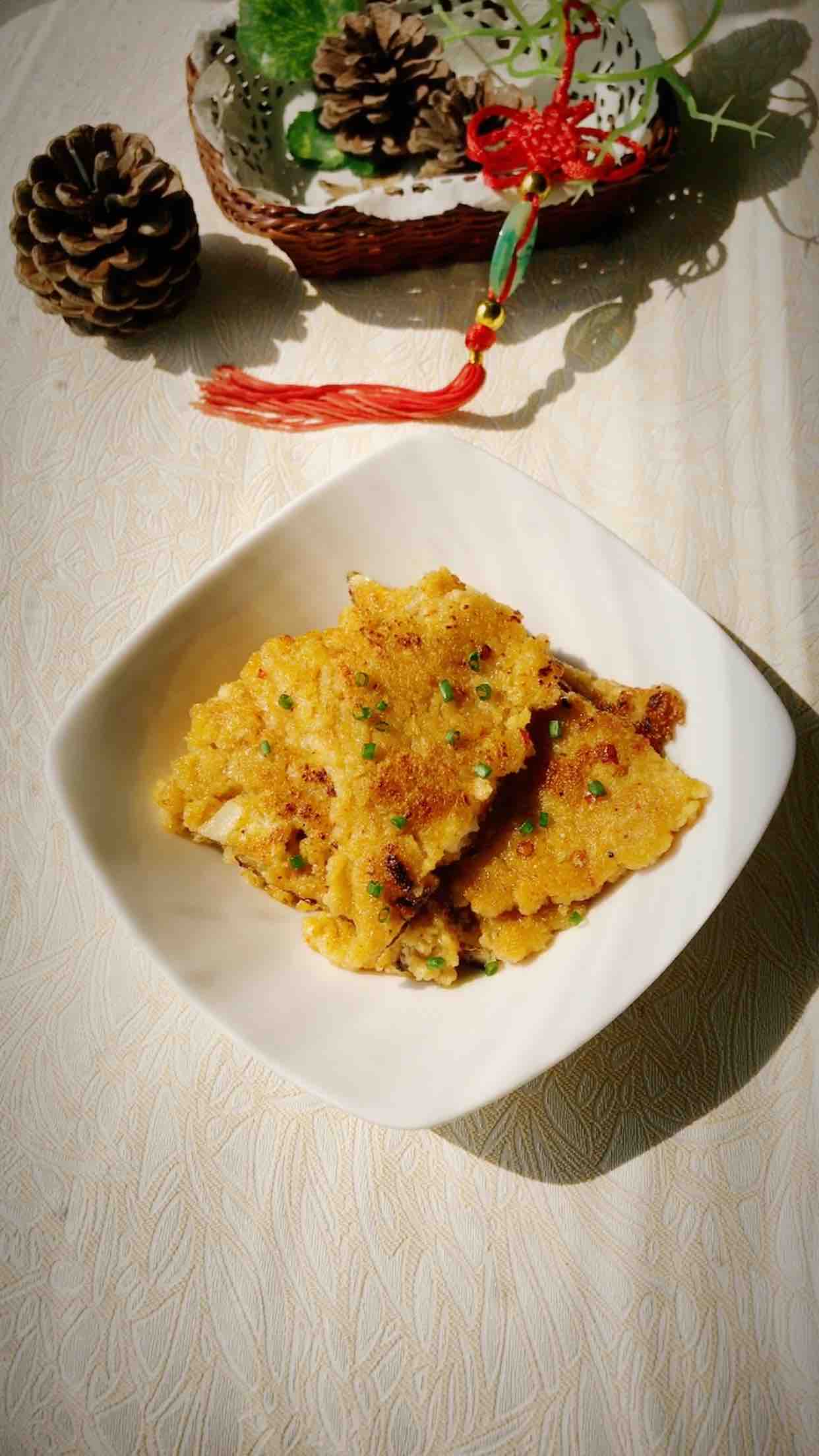 糯鮓藕餅的做法-香辣味煎菜譜