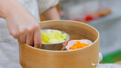 土豆蔬菜蒸糕【寶寶輔食】的做法-家常味蒸菜譜