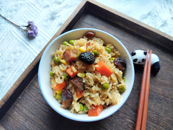電飯煲臘肉燜飯的做法-其它口味煮菜譜