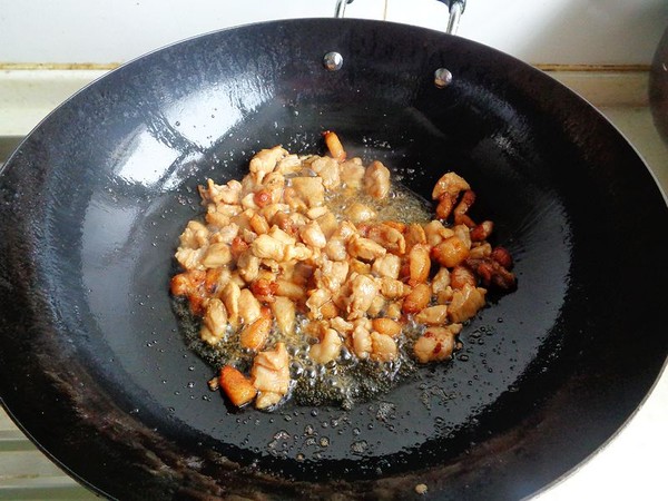 胡蘿卜黃瓜炒肉丁的做法-家常味炒菜譜