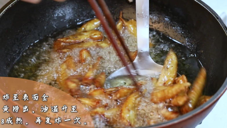 香辣雞翅尖的做法-香辣味炸菜譜