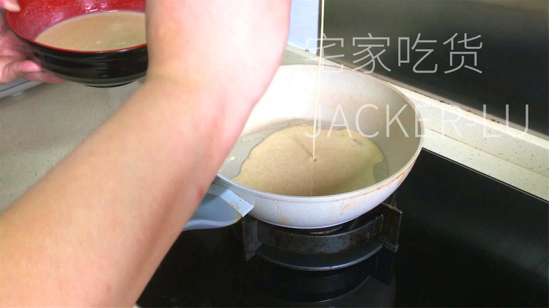 全麥雞蛋餅的做法-甜味煎菜譜