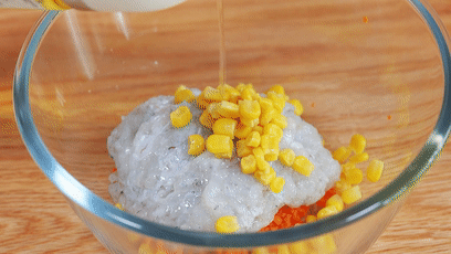 鮮蝦時蔬蒸餃【寶寶輔食】的做法-咸鮮味蒸菜譜