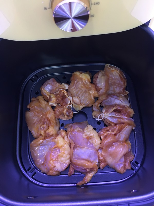 空氣炸鍋版烤雞腿的做法-家常味烤菜譜