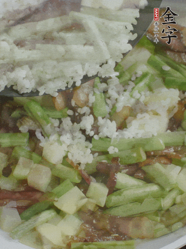 醬油肉豆角燜飯的做法-家常味燜菜譜