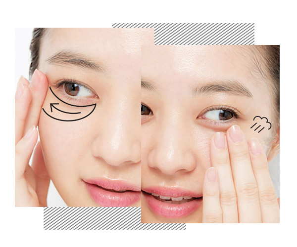 眼霜乳液搭配正確按摩手法能事半功倍