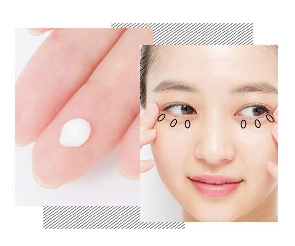 眼霜乳液搭配正確按摩手法能事半功倍