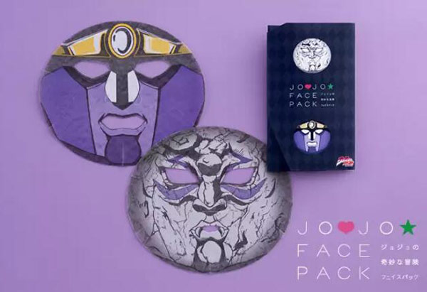 熱血動漫也可滿滿的膠原蛋白 不管在哪都不忘敷面膜