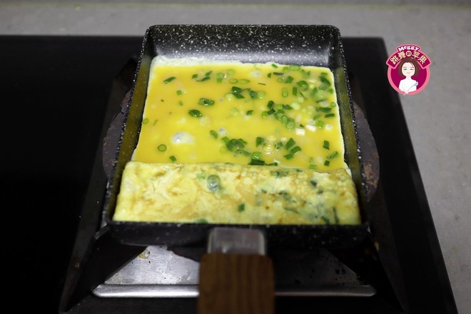 香蔥厚蛋燒的做法-家常味煎菜譜