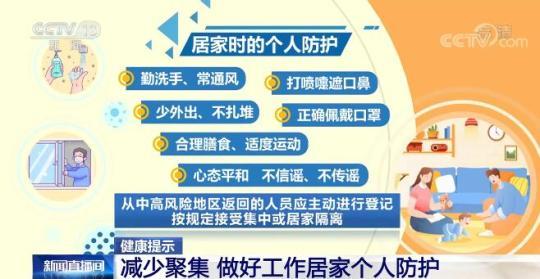 【健康提示】減少聚集 做好工作居家個人防護(hù) 【健康提示】減少聚集 做好工作居家個人防護(hù)