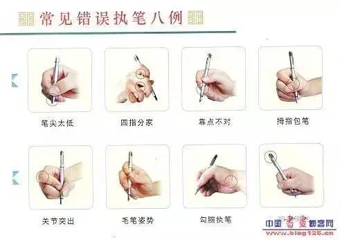 正確的握筆姿勢拯救孩子的視力！